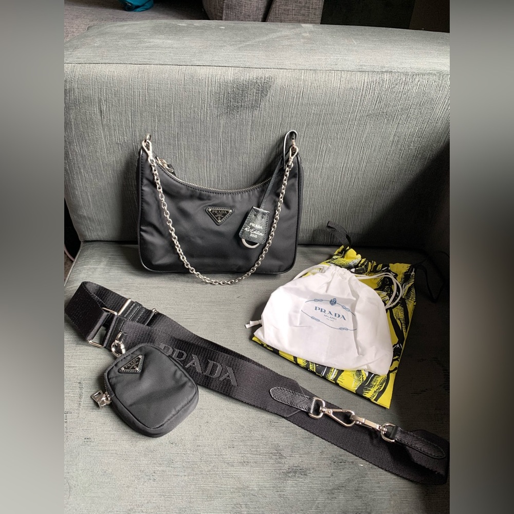 Prada Re-Edition Nylon Bag - Picture 2 of 9